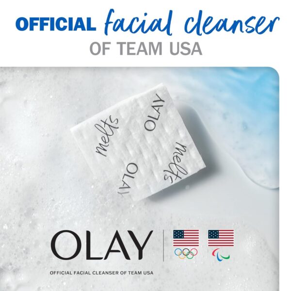 Olay Cleansing Melts + Retinol Face Cleanser, 64 ct. total (2 x 32 ct.), Water-Activated Face Wash to Clean, Tone, and Refresh - Image 6