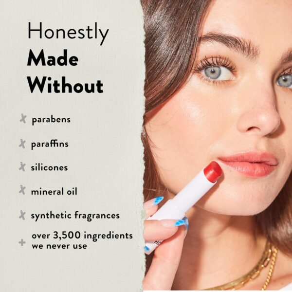 Honest Beauty Tinted Lip Balm | Antioxidant-rich Acai Extracts + Avocado Oil | EWG Certified, Vegan, Cruelty Free | Dragon Fruit - Image 6